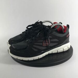 Skechers Black/Red Athletic Comfort Running Shoes 52521 Men’s Size 9